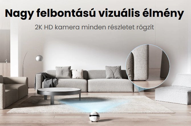 EBO AIR 2 - Intelligens robot kamera wifi kapcsolattal
